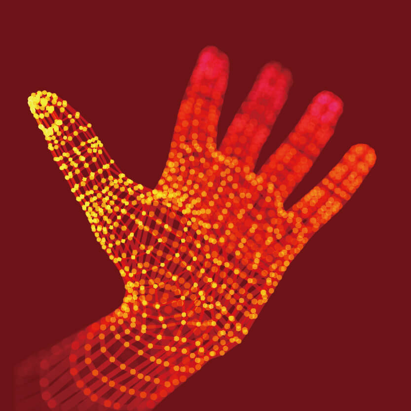17款科技感数码粒子手势素材，AI源文件